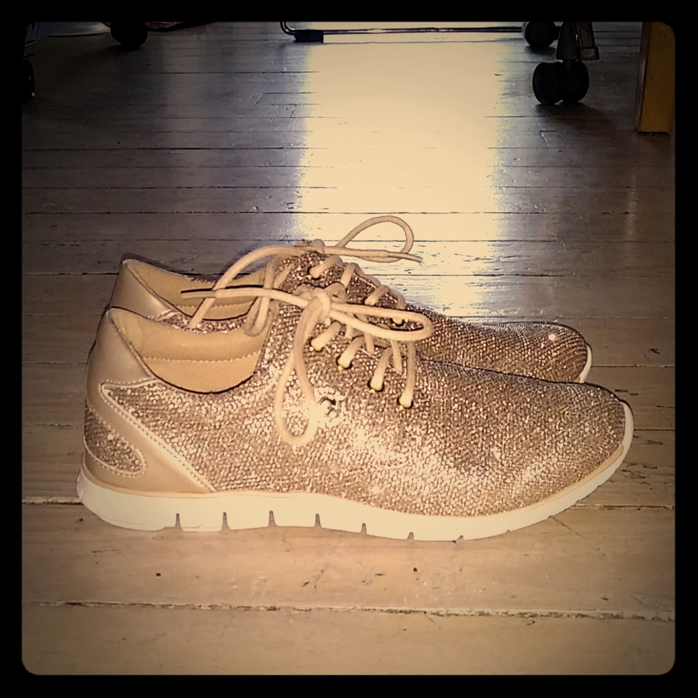 Sparkly sneakers